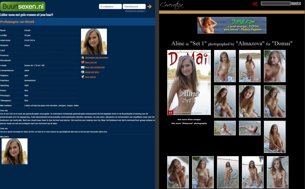 Buurtsexen.nl: ElinaS is Aline
