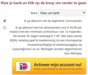 onbeperkt incasseren