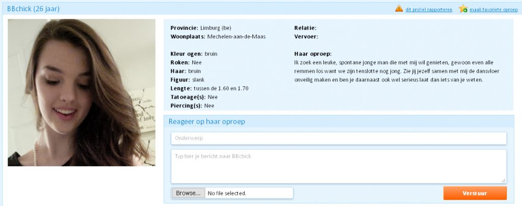 Neukoproepje van BBchick