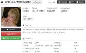 Seksbuddy.nl: AfstandMaatje