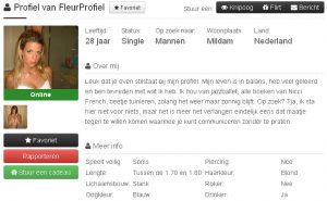 Seksbuddy.nl: FleurProfiel
