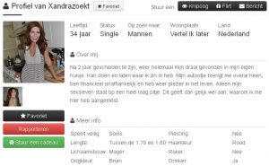 Seksbuddy.nl: Xandrazoekt