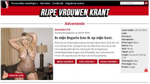 Rijpevrouwenkrant: daniekdol